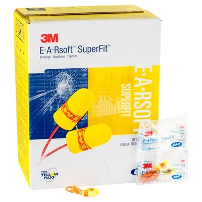 3m e a rsoft superfit corded earplugs 311 1254