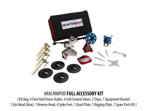 Arachnipod Full Accessory Kit