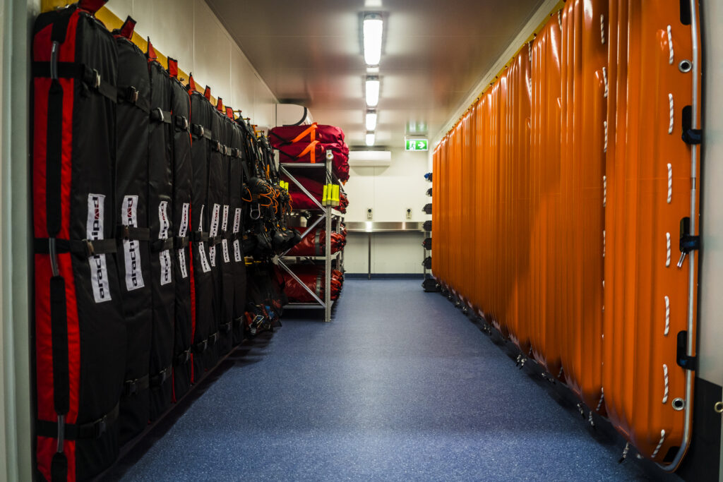 Parabellum CS container Rescue Equipment Room - Example 3