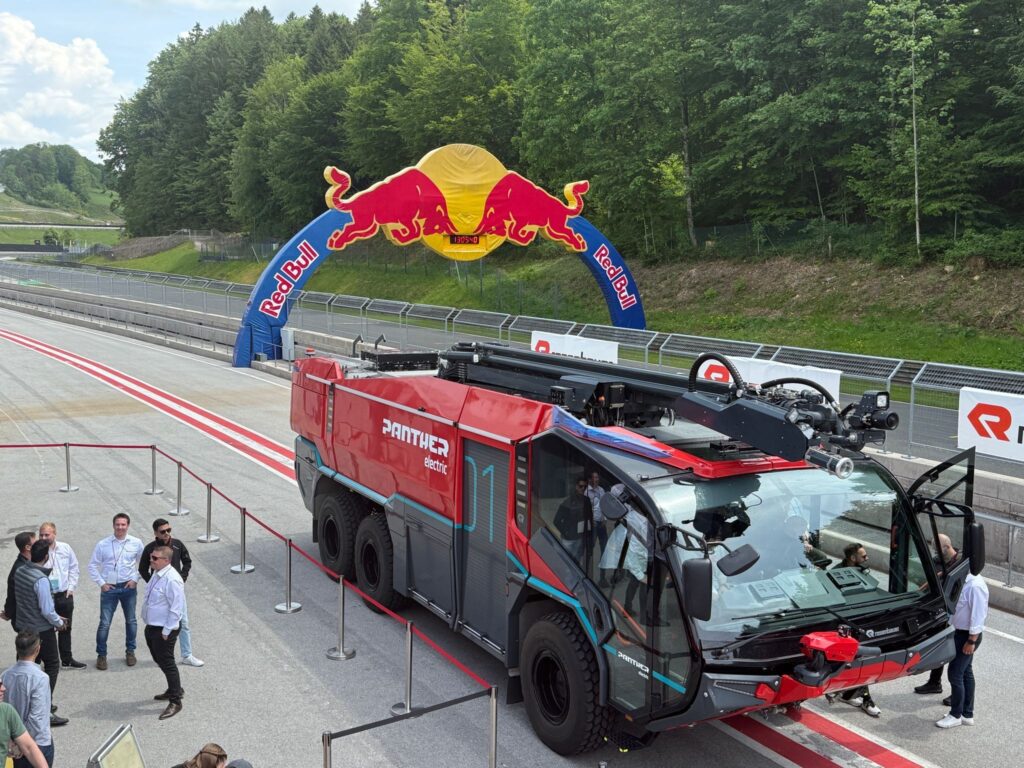 1748254468241 Parabellum International Joins Global Launch of Rosenbauer’s Electric Panther 3